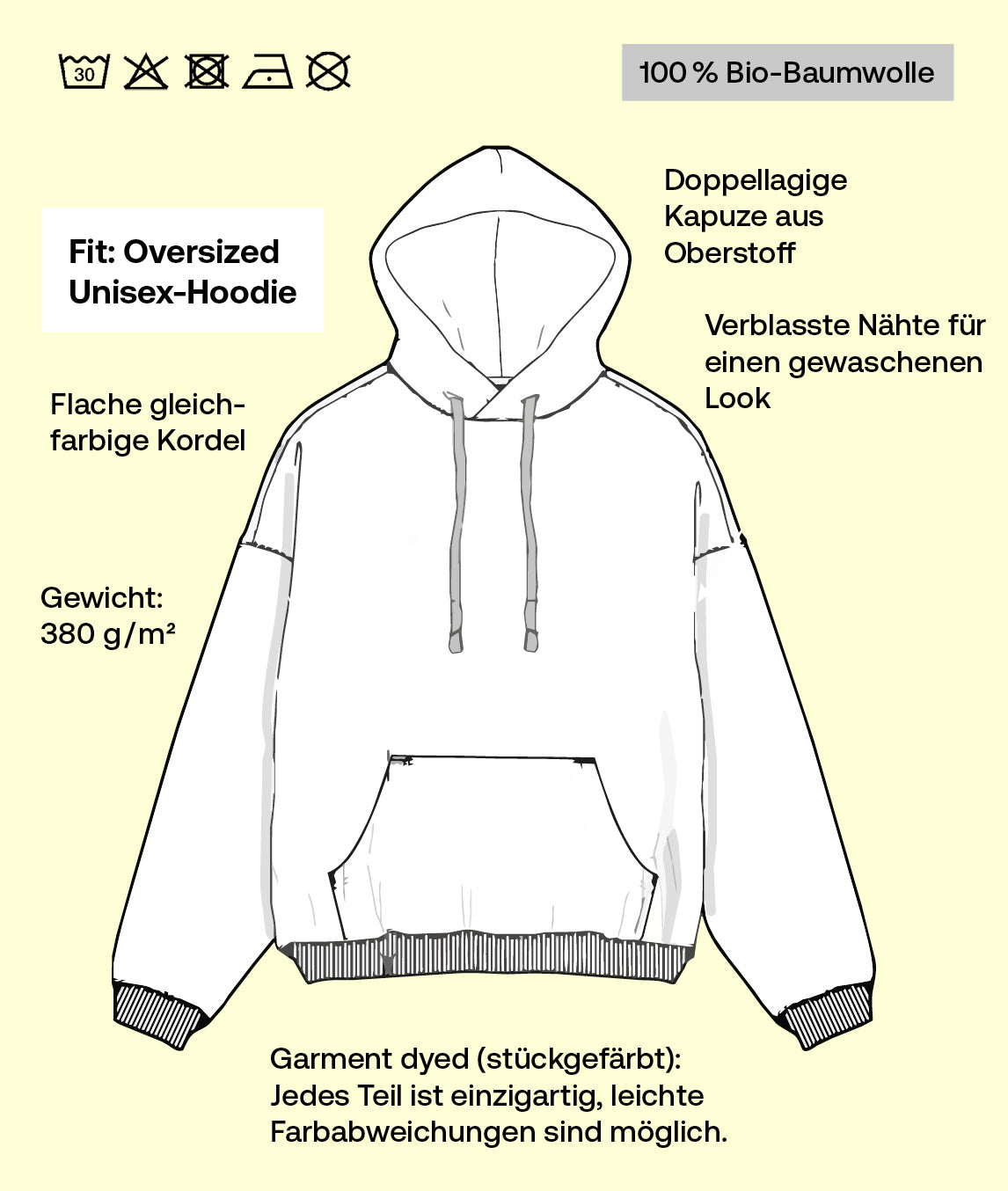Rising Tide – Hoodie black rock