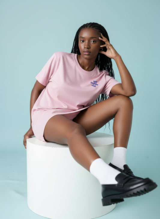 Self Lov[h]er Club – T-Shirt Powder Pink