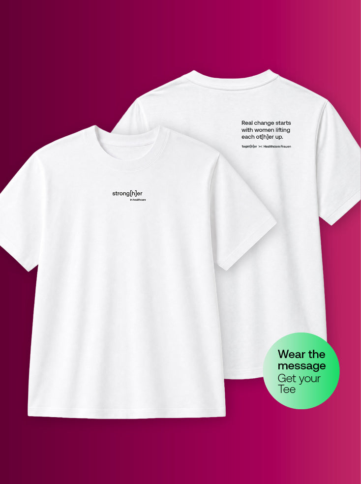 strong[h]er in healthcare – T-Shirt white