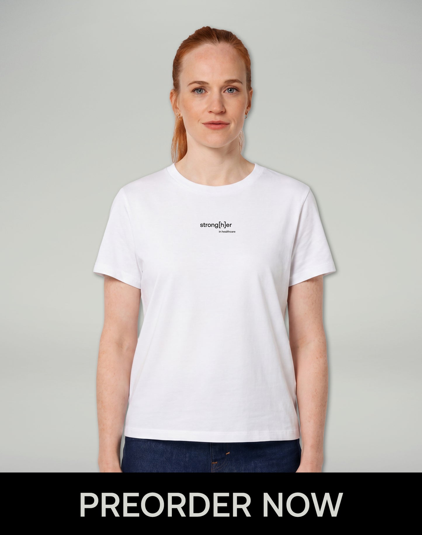 strong[h]er in healthcare – T-Shirt white