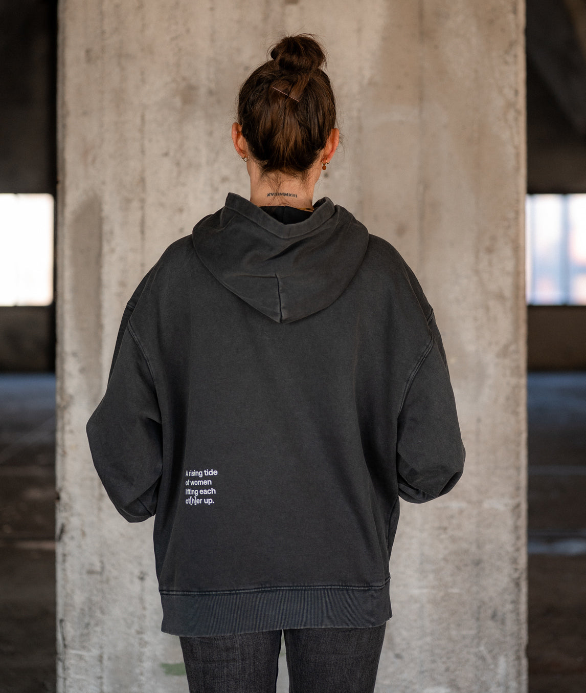 Rising Tide – Hoodie black rock