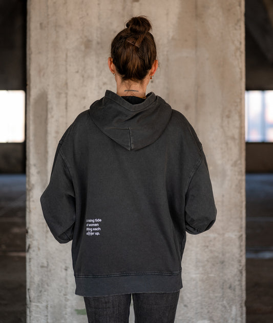 Rising Tide – Hoodie black rock