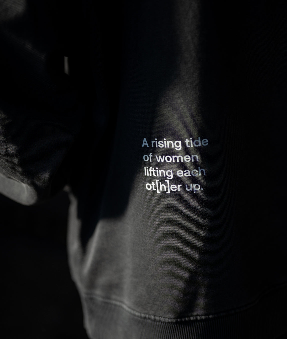 Rising Tide – Hoodie black rock