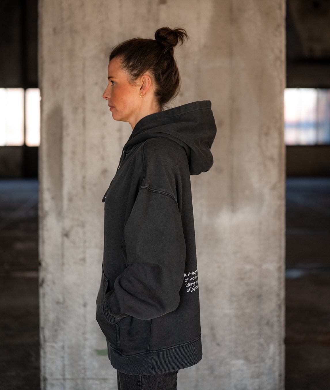 Rising Tide – Hoodie black rock