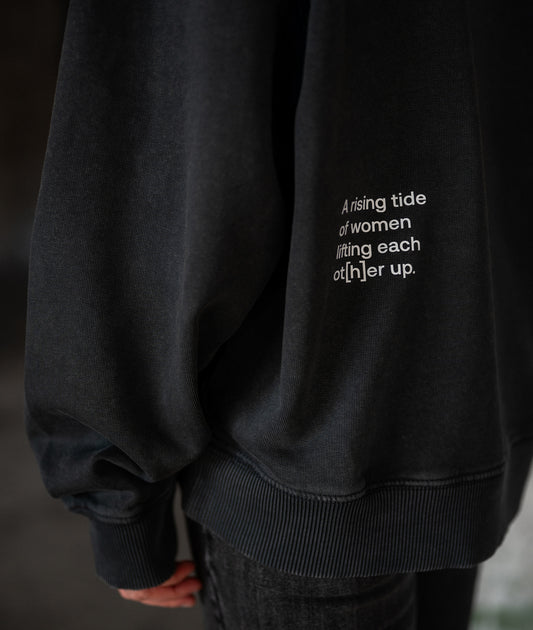 Rising Tide – Sweater black rock