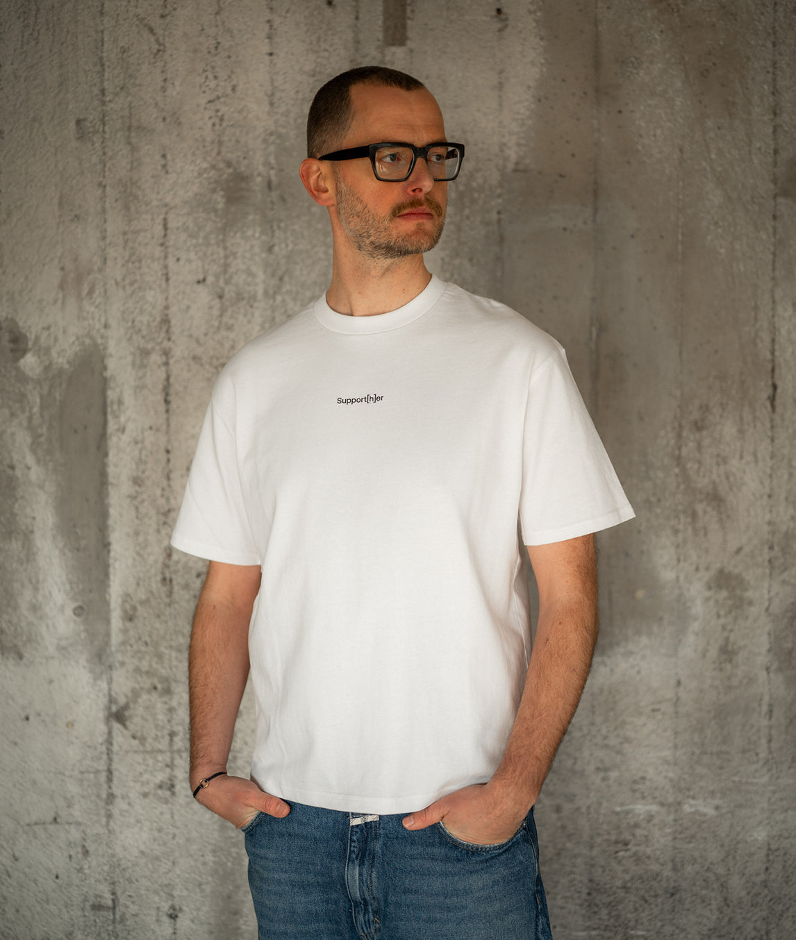 socc[h]er – T-Shirt white