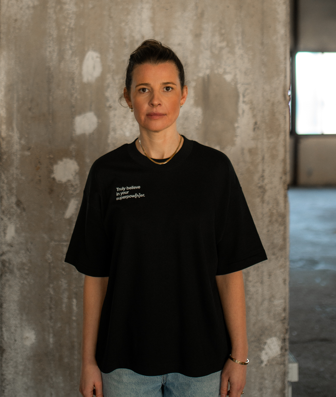 Superpow[h]er – T-Shirt black
