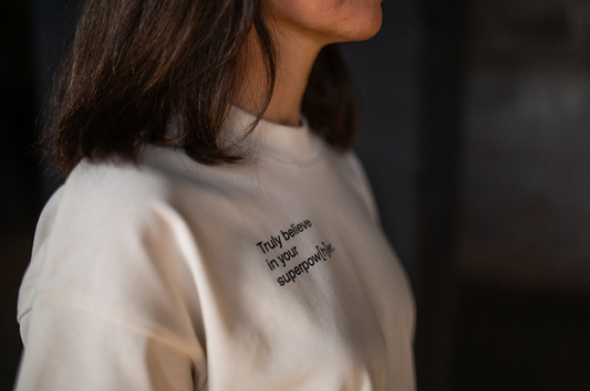 Superpow[h]er – T-Shirt cream