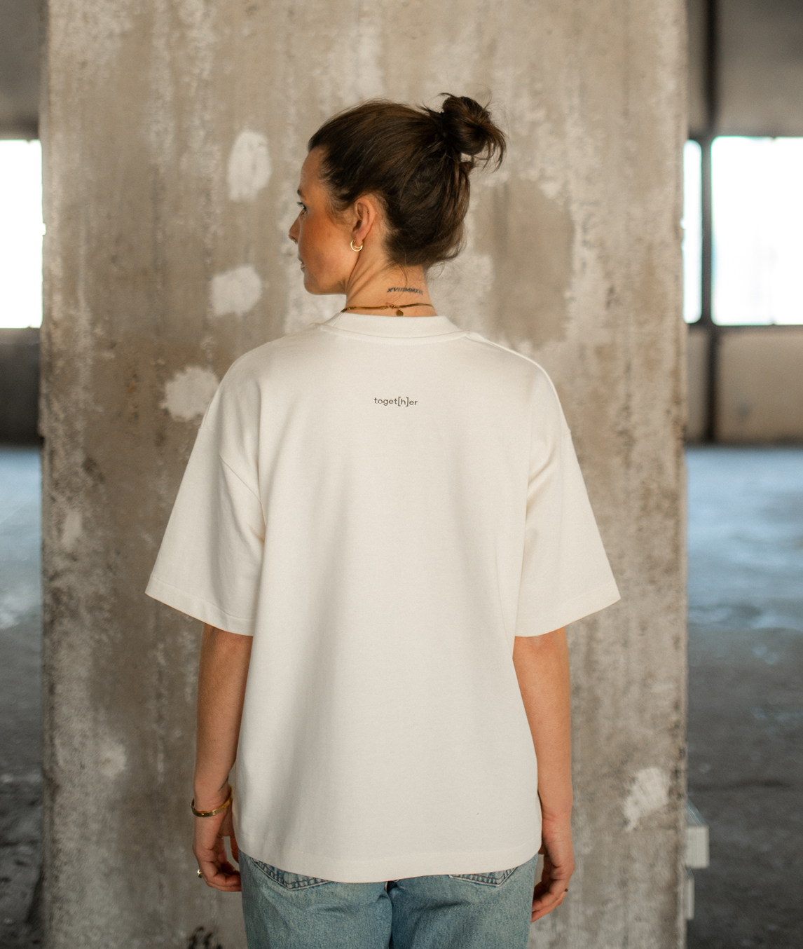 Superpow[h]er – T-Shirt white