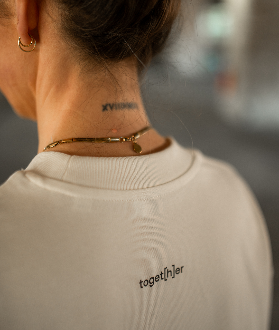 Superpow[h]er – T-Shirt white